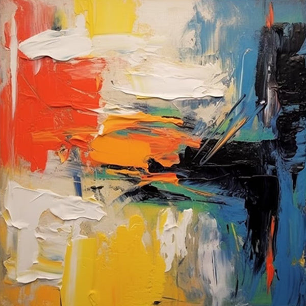 Extra Large Wall Art Paintings, Acrylic Painting for Dining Room, Modern Contemporary Abstract Artwork, Palette Knife Painting, Heavy Texutre Wall Art-ArtWorkCrafts.com