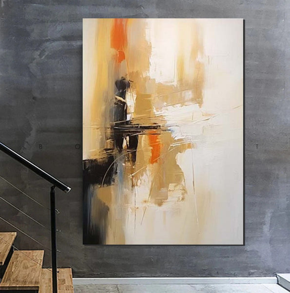 Dining Room Wall Art Paintings, Simple Modern Art, Wall Art Paintings, Buy Paintings Online, Simple Abstract Painting, Large Paintings for Bedroom-ArtWorkCrafts.com