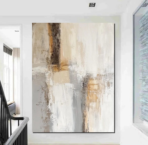 Modern Canvas Painting, Contemporary Acrylic Wall Art Ideas, Large Abstract Paintings, Large Paintings for Living Room, Simple Modern Art-ArtWorkCrafts.com