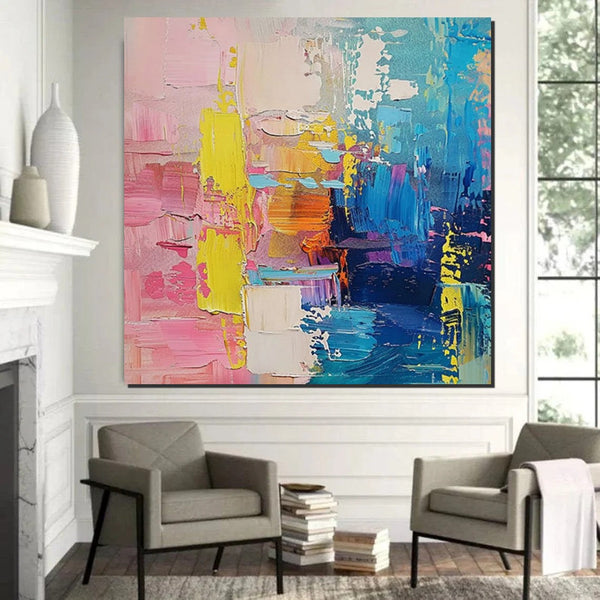 Oversized Modern Art, Canvas Paintings for Living Room, Large Wall Art for Bedroom, Contemporary Modern Paintings, Hand Painted Art Paintings-ArtWorkCrafts.com