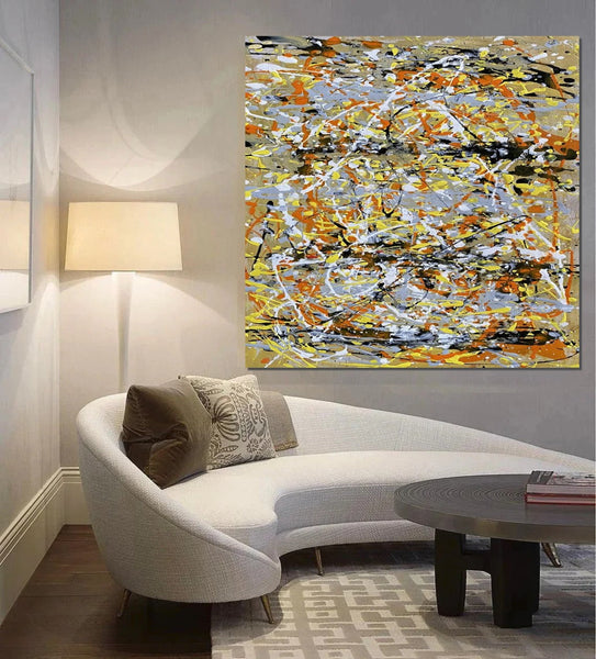 Contemporary Wall Art Paintings, Acrylic Paintings for Living Room, Bedroom Wall Art Paintings, Large Simple Modern Art, Abstract Acrylic Painting-ArtWorkCrafts.com