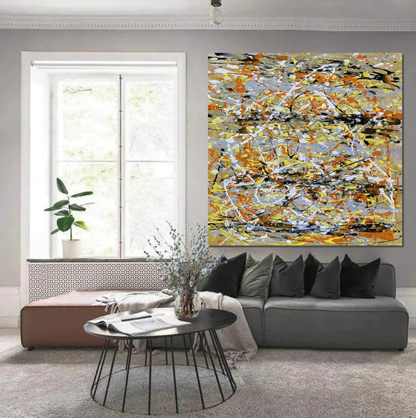 Contemporary Wall Art Paintings, Acrylic Paintings for Living Room, Bedroom Wall Art Paintings, Large Simple Modern Art, Abstract Acrylic Painting-ArtWorkCrafts.com