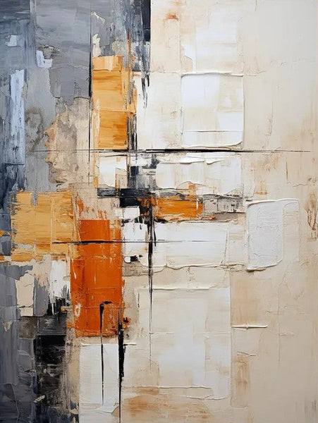 Contemporary Painting, Large Paintings for Bedroom, Living Room Acrylic Painting, Modern Wall Art Ideas for Dining Room, Large Canvas Painting-ArtWorkCrafts.com