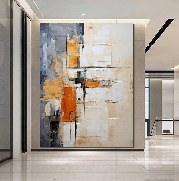 Contemporary Painting, Large Paintings for Bedroom, Living Room Acrylic Painting, Modern Wall Art Ideas for Dining Room, Large Canvas Painting-ArtWorkCrafts.com