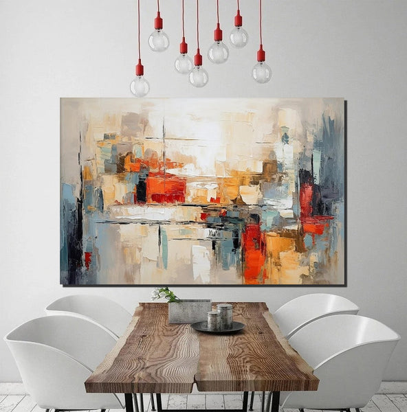 Original Acrylic Paintings, Modern Canvas Art, Modern Paintings for Bedroom, Oversized Wall Art for Living Room, Hand Painted Canvas Artwork-ArtWorkCrafts.com