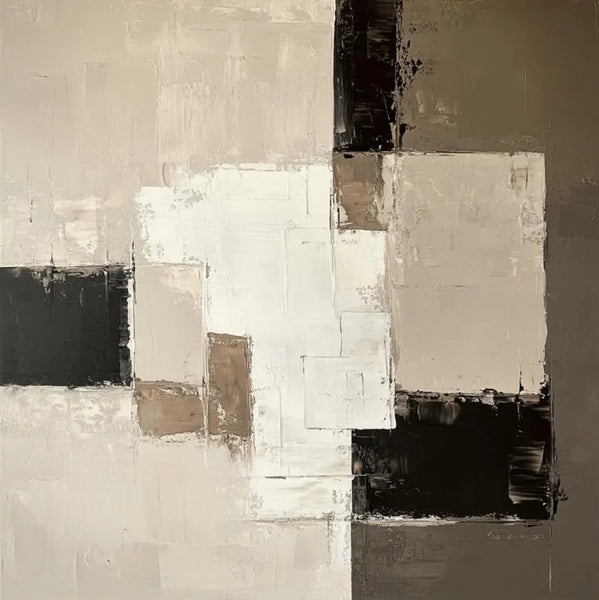 Canvas Painting for Living Room, Contemporary Abstract Artwork, Abstract Painting Ideas for Interior Design, Modern Wall Art Painting-ArtWorkCrafts.com