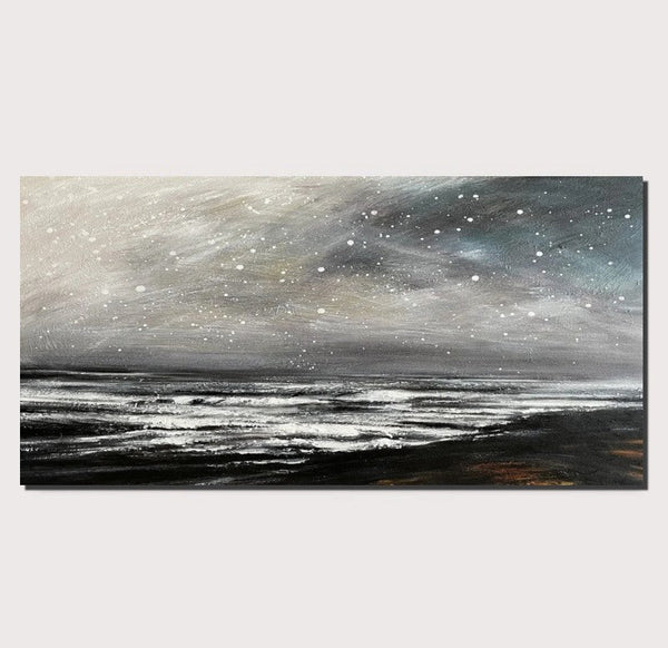 Acrylic Painting for Living Room, Modern Contemporary Abstract Artwork, Extra Large Wall Art Painting-ArtWorkCrafts.com