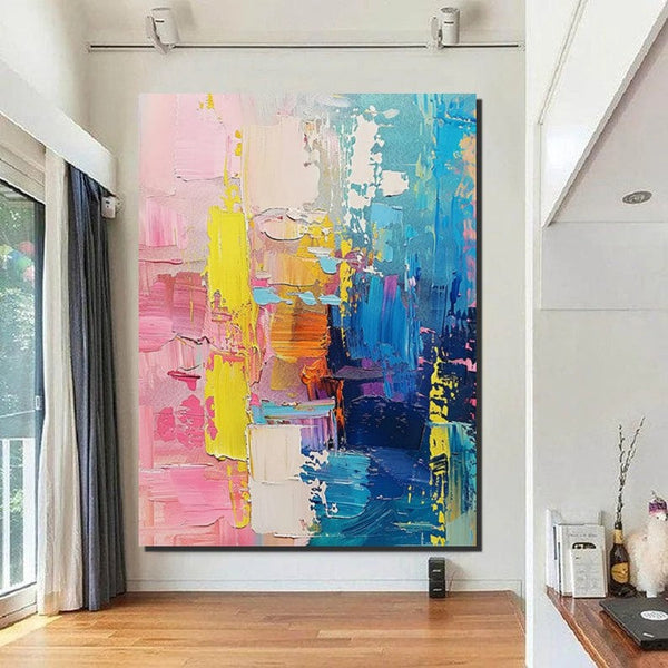 Contemporary Canvas Art, Modern Paintings for Bedroom, Large Wall Art for Living Room, Hand Painted Wall Paintings, Original Abstract Art-ArtWorkCrafts.com