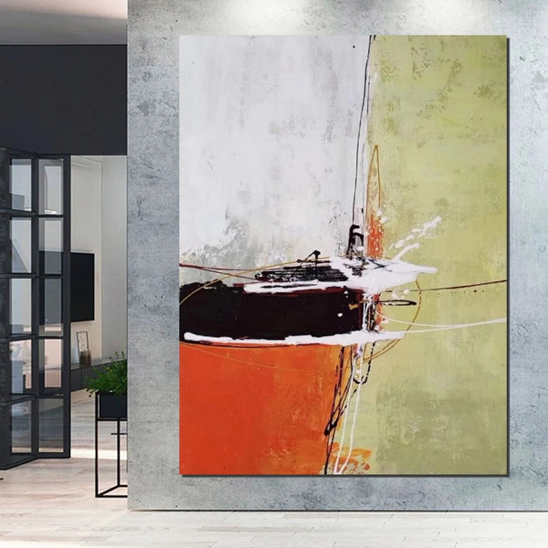 Extra Large Wall Art Painting, Modern Contemporary Abstract Artwork, Canvas Painting for Living Room, Simple Modern Art, Large Paintings for Sale-ArtWorkCrafts.com