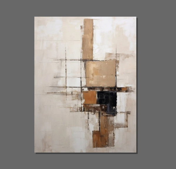 Extra Large Paintings for Living Room, Abstract Acrylic Painting, Hand Painted Wall Art Paintings, Modern Abstract Art for Dining Room-ArtWorkCrafts.com