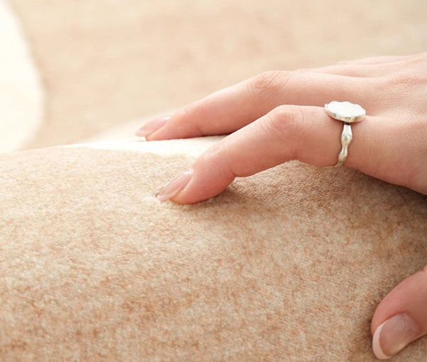 Abstract Modern Rugs for Living Room, Contemporary Modern Rugs Next to Bed, Geometric Modern Rugs under Dining Room Table, Brown Modern Carpets for Office-ArtWorkCrafts.com