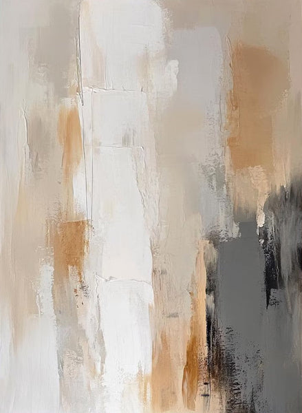 Living Room Wall Painting, Modern Artwork, Large Canvas Painting, Contemporary Wall Painting, Acrylic Painting for Dining Room-ArtWorkCrafts.com