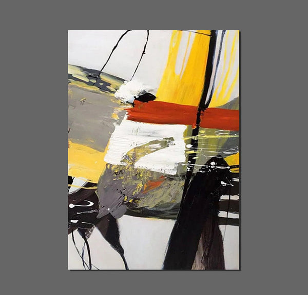 Extra Large Paintings for Living Room, Modern Abstract Art for Bedroom, Abstract Acrylic Wall Painting, Simple Painting Ideas, Hand Painted Wall Painting-ArtWorkCrafts.com