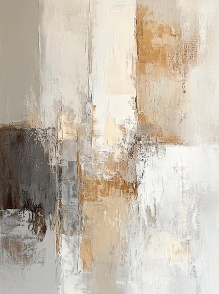 Modern Artwork, Large Canvas Painting, Contemporary Wall Painting, Living Room Wall Painting, Acrylic Painting for Dining Room-ArtWorkCrafts.com