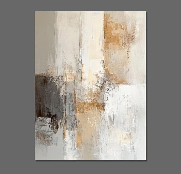 Modern Artwork, Large Canvas Painting, Contemporary Wall Painting, Living Room Wall Painting, Acrylic Painting for Dining Room-ArtWorkCrafts.com