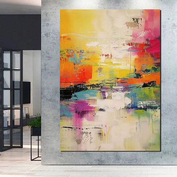 Hand Painted Acrylic Painting, Acrylic Painting for Living Room, Extra Large Wall Art Painting, Modern Contemporary Abstract Artwork, Buy Paintings Online-ArtWorkCrafts.com