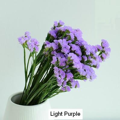 Dried Statices Flower, Dried Flowers, Flower Bunches, Dried Floral-ArtWorkCrafts.com