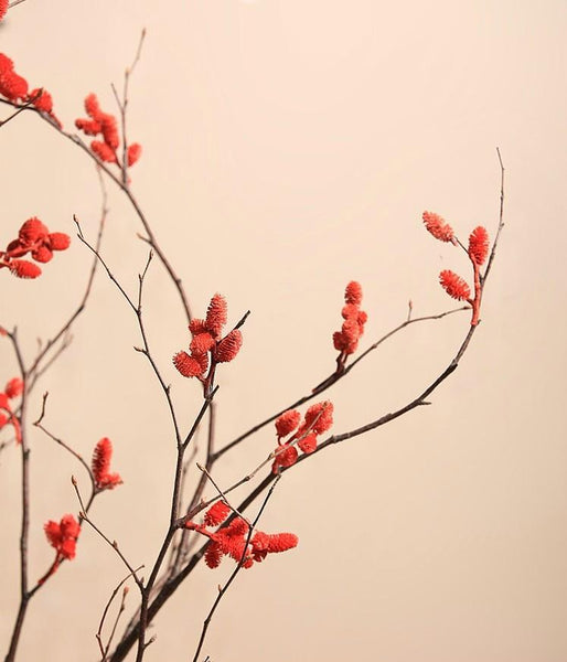 Myrtle Twigs, Natural Decorations, Flower Arrangement, Handmade Artificial Flower, Natural Dried Flower Twigs-ArtWorkCrafts.com
