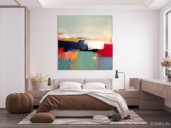 Simple Modern Wall Art, Extra Large Canvas Painting for Living Room, Oversized Contemporary Acrylic Paintings, Original Abstract Paintings-ArtWorkCrafts.com