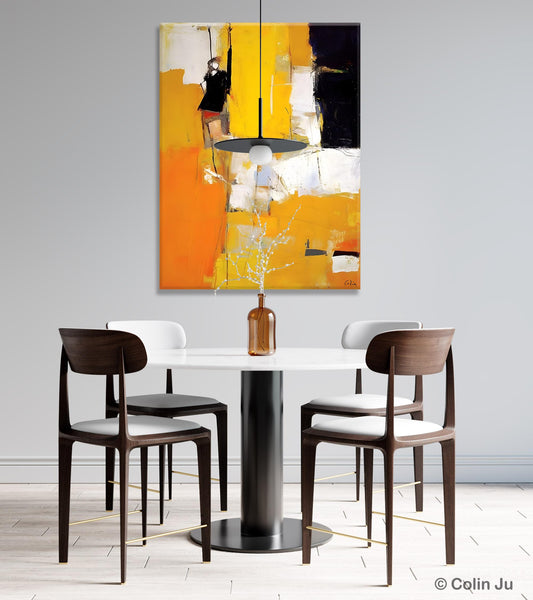 Oversized Canvas Wall Art Paintings, Contemporary Acrylic Painting on Canvas, Original Modern Artwork, Large Abstract Painting for Bedroom-ArtWorkCrafts.com