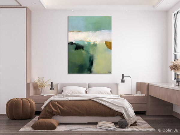 Abstract Painting on Canvas, Simple Modern Art, Contemporary Acrylic Paintings, Extra Large Canvas Painting for Bedroom, Original Abstract Wall Art for Sale-ArtWorkCrafts.com