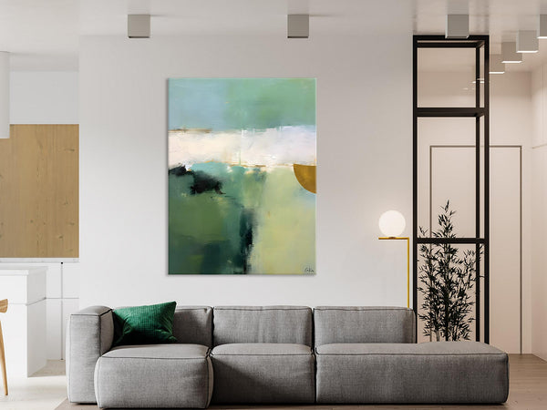 Abstract Painting on Canvas, Simple Modern Art, Contemporary Acrylic Paintings, Extra Large Canvas Painting for Bedroom, Original Abstract Wall Art for Sale-ArtWorkCrafts.com