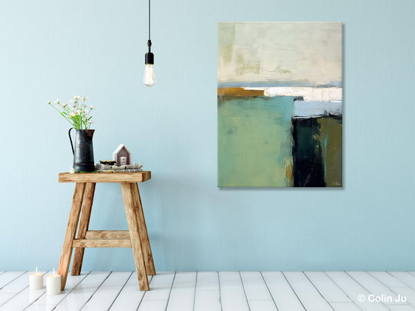 Abstract Canvas Art for Bedroom, Extra Large Abstract Paintings for Dining Room, Original Modern Acrylic Art, Modern Canvas Paintings-ArtWorkCrafts.com