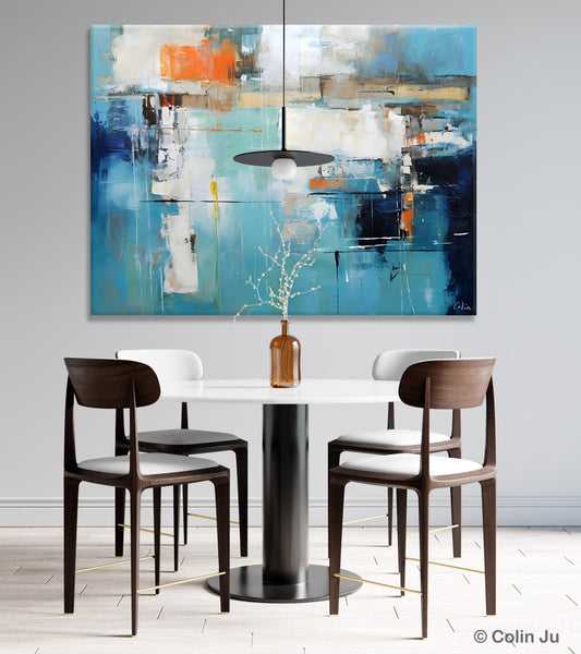 Original Modern Wall Paintings, Contemporary Canvas Art, Heavy Texture Canavas Art, Abstract Painting for Bedroom, Modern Acrylic Artwork-ArtWorkCrafts.com