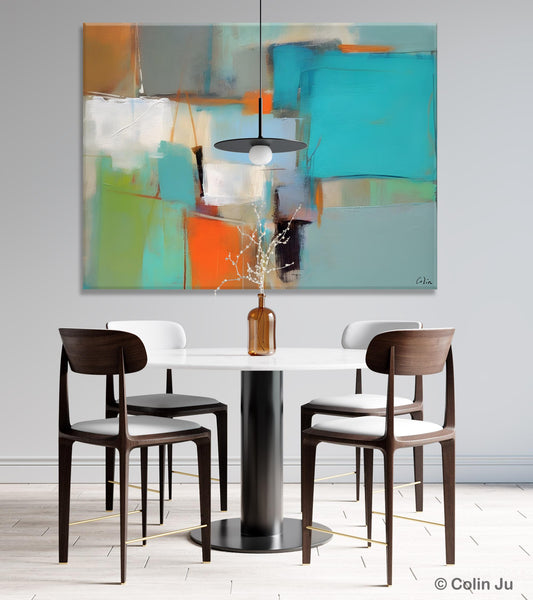 Simple Abstract Art, Large Wall Art Painting for Bedroom, Contemporary Acrylic Painting on Canvas, Original Canvas Art, Modern Wall Paintings-ArtWorkCrafts.com