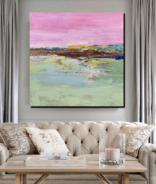 Modern Wall Art Paintings for Living Room, Simple Acrylic Paintings, Dining Room Acrylic Paintings, Heavy Texture Canvas Art, Buy Art Online-ArtWorkCrafts.com