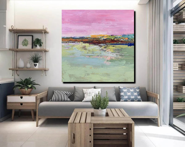 Modern Wall Art Paintings for Living Room, Simple Acrylic Paintings, Dining Room Acrylic Paintings, Heavy Texture Canvas Art, Buy Art Online-ArtWorkCrafts.com
