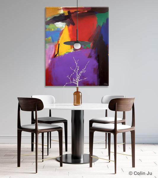 Abstract Painting on Canvas, Extra Large Abstract Painting for Living Room, Large Original Abstract Wall Art, Contemporary Acrylic Paintings-ArtWorkCrafts.com