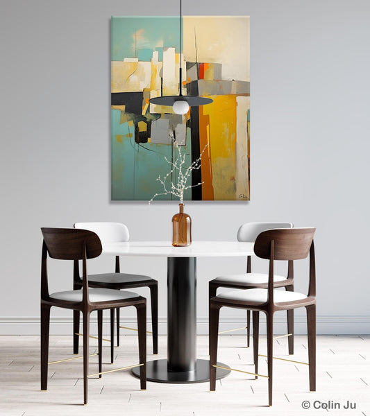 Abstract Paintings, Large Contemporary Wall Art, Extra Large Paintings for Living Room, Heavy Texture Canvas Art, Original Modern Painting-ArtWorkCrafts.com