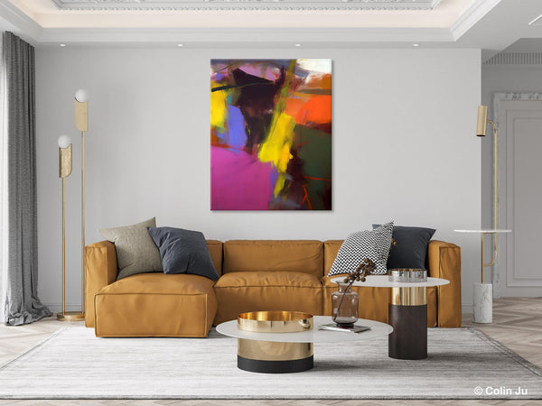 Abstract Paintings for Sale, Modern Wall Art for Living Room, Contemporary Acrylic Paintings, Original Abstract Art, Abstract Art on Canvas-ArtWorkCrafts.com