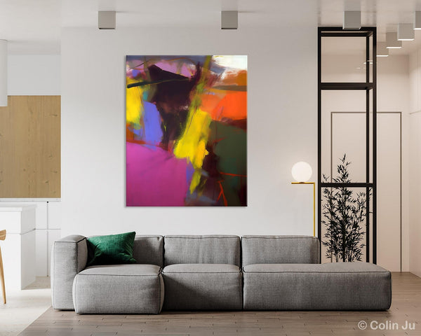 Abstract Paintings for Sale, Modern Wall Art for Living Room, Contemporary Acrylic Paintings, Original Abstract Art, Abstract Art on Canvas-ArtWorkCrafts.com