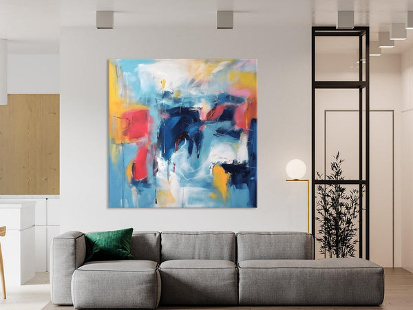 Abstract Paintings for Bedroom, Original Modern Paintings, Large Contemporary Canvas Art, Modern Acrylic Artwork, Buy Art Paintings Online-ArtWorkCrafts.com
