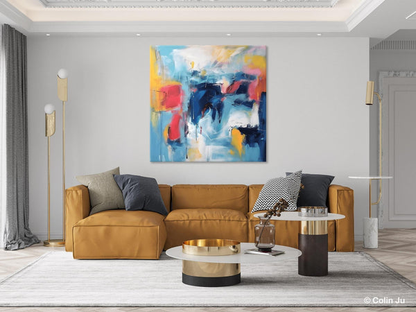 Abstract Paintings for Bedroom, Original Modern Paintings, Large Contemporary Canvas Art, Modern Acrylic Artwork, Buy Art Paintings Online-ArtWorkCrafts.com