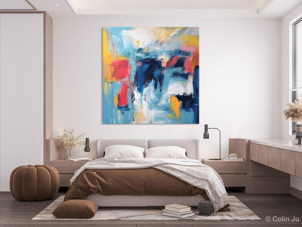 Abstract Paintings for Bedroom, Original Modern Paintings, Large Contemporary Canvas Art, Modern Acrylic Artwork, Buy Art Paintings Online-ArtWorkCrafts.com