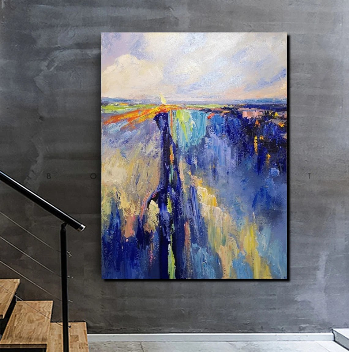 Acrylic on canvas deals