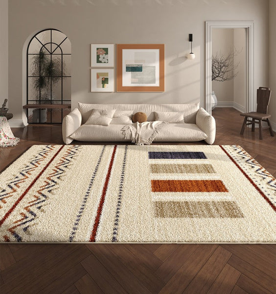 Bathroom Runner Rugs, Contemporary Runner Rugs for Living Room, Modern Runner Rugs Next to Bed, Kitchen Runner Rugs, Runner Rugs for Hallway-ArtWorkCrafts.com