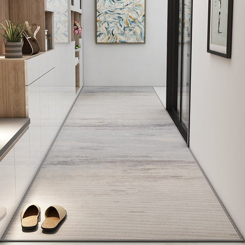 Extra Long Hallway Runners, Long Narrow Runner Rugs, Stain-resistant Non Slip Entrance Hallway Runners, Modern Long Hallway Runners, Washable Kitchen Runner Rugs, Entryway Runner Rugs-ArtWorkCrafts.com
