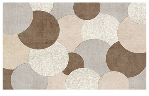 Geometric Modern Rugs for Dining Room, Bedroom Modern Rugs, Contemporary Area Rugs for Living Room