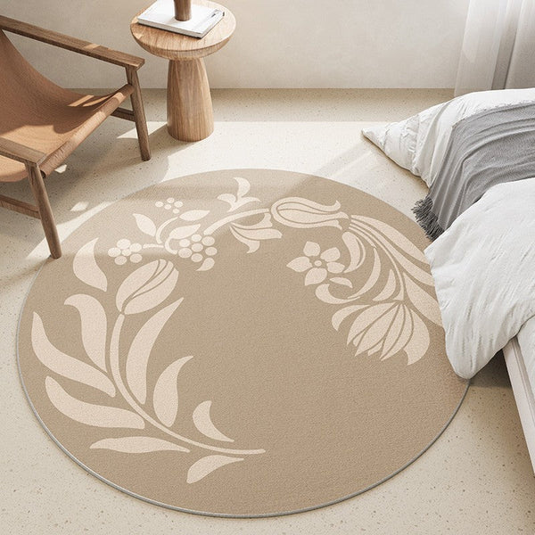 Large Modern Rugs in Living Room, Contemporary Modern Rugs in Bedroom, Dining Room Modern Rugs, Round Modern Rugs under Coffee Table-ArtWorkCrafts.com