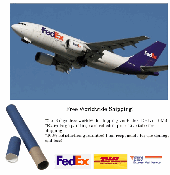 Landscape Painting, Starry Night Sky, Abstract Painting, Canvas Art, Custom Extra Large Canvas Painting