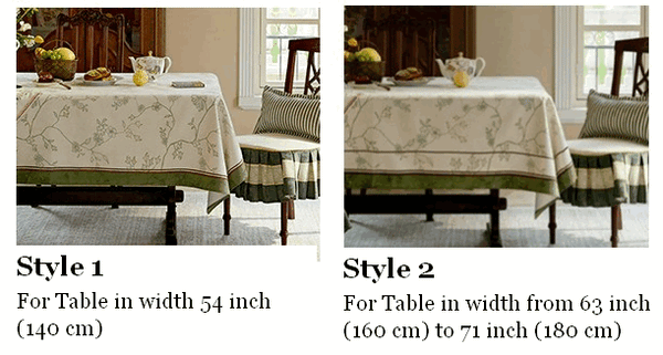 Spring Green Flower Table Covers, Large Modern Rectangle Tablecloth for Dining Table for Round Table, Farmhouse Table Cloth for Oval Table, Square Tablecloth for Kitchen-ArtWorkCrafts.com