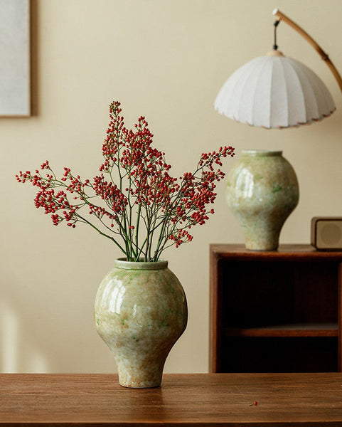 Centerpiece Ceramic Bud Vases, Porcelain Flower Vases, Flower Vases on Table, Handmade Water Holding Flower Vase-ArtWorkCrafts.com