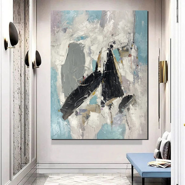 Living Room Wall Painting, Contemporary Wall Painting, Modern Artwork, Large Canvas Painting, Acrylic Painting for Dining Room