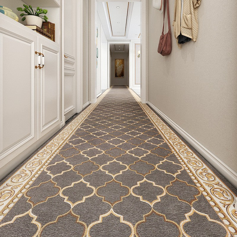 Long Hallway Runners, Non Slip Entryway Runner Rug Ideas, Extra Long Narrow Runner Rugs, Geometric Modern Long Hallway Runners,Contepmorary Runner Rugs-ArtWorkCrafts.com
