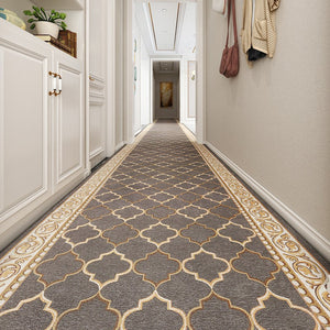 Long Hallway Runners, Non Slip Entryway Runner Rug Ideas, Extra Long Narrow Runner Rugs, Geometric Modern Long Hallway Runners,Contepmorary Runner Rugs-ArtWorkCrafts.com
