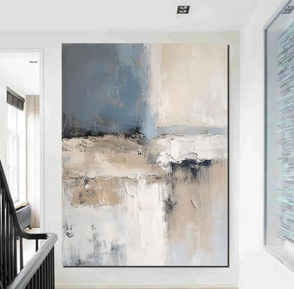 Oversized Wall Art Paintings, Modern Abstract Painting, Hand Painted Acrylic Painting, Extra Large Paintings for Living Room-ArtWorkCrafts.com
